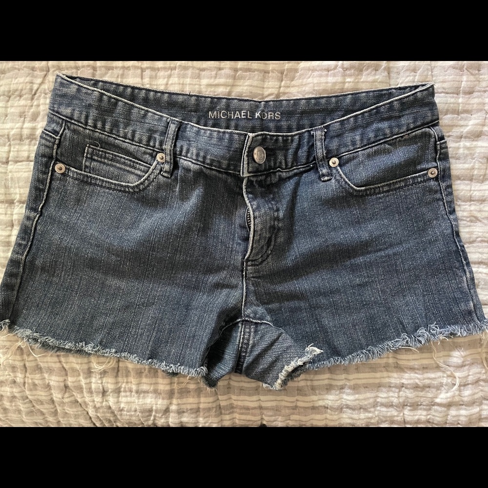 Michael kors cut off shorts